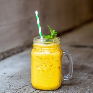 Coconut mango shake