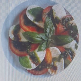 Ensalada de mozzarella