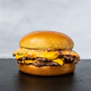 Original smash burger double