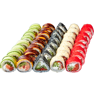 Сет Каліфорнія (5 ролів, 40 шт., 1390 г)