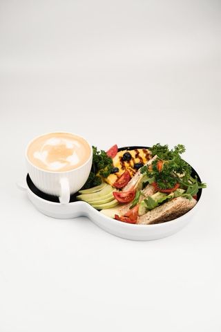 Тост с семгой