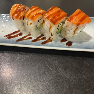 Uramaki Salmón Y Queso (8 Uds.)