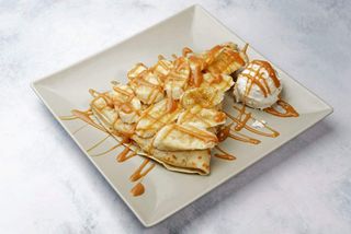 Palačinka sa medom i bananom