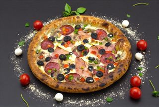 Pizza Uncle Vic Kinder 18cm