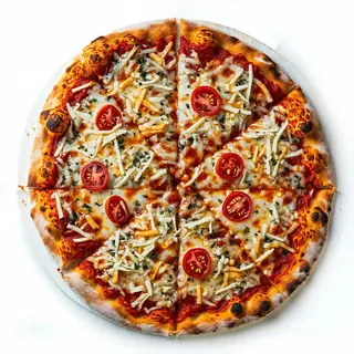 Pizza media 2 gusti