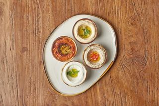 PLATO DE MEZZES VEGETARIANOS