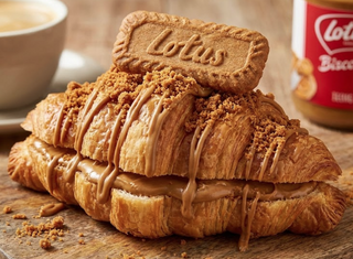 Croissant De Lotus Y Galleta Lotus