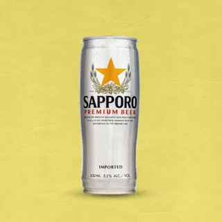 Cerveza Sapporo Silver Lata 650 ml