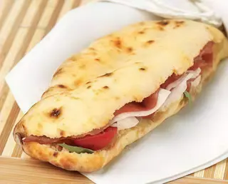 Panino pizza Bresaola