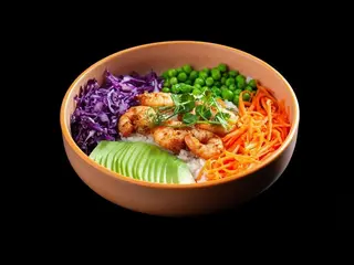 Боул з креветками (400g)