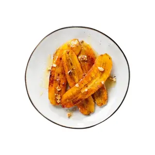 Plátano Frito Con Miel