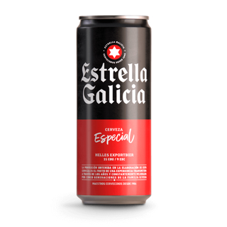 Cerveza Estrella Galicia (330 ml.)