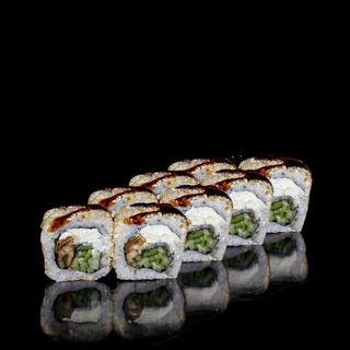 Рол Філадельфія в кунжуті з  вугром (8шт/260г)