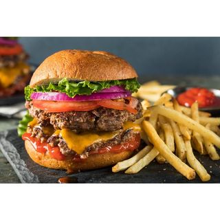 Double Gourmet Burger + Fries