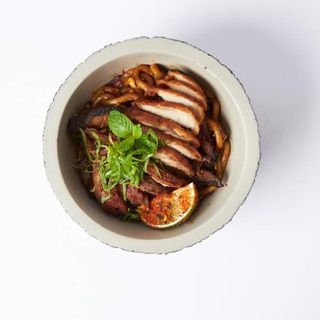 Udon De Pato Y Verduras