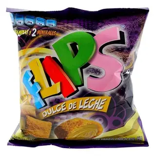 Flips De Dulce De Leche (120 G.)