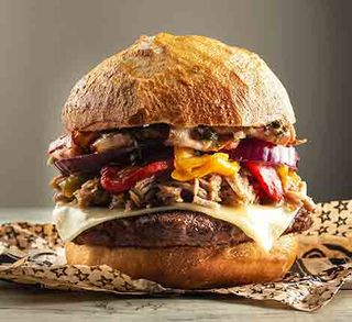 Hamburguesa Premium Habana Gangster Con Patatas Caseras