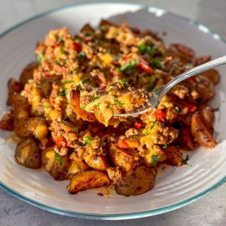 Cheese Chilly Potato