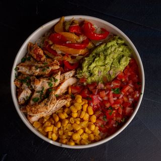 Chicken fajita bowl 