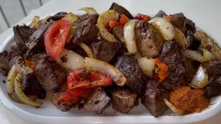 Choukouya De Langue De Bœuf À L Ivoirienne.