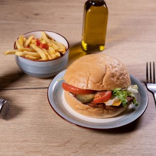 Meniu cheeseburger