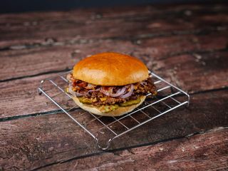 Bacon  smash burger + Coca-Cola