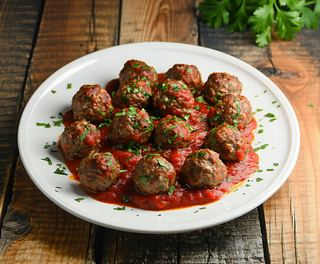 Albóndigas con tomate (4 uds.)