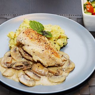 1/4 Suprême de poulet à la crème