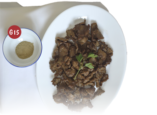 Vita uscata cu chimen si usturoi