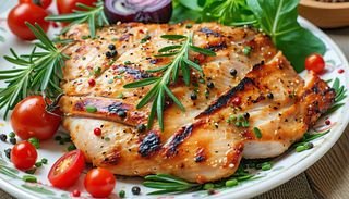 Piept de curcan marinat