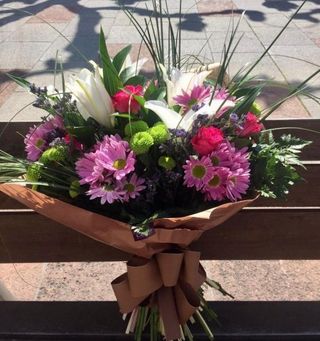 Ramo Variado tonos Rosas y Blancos