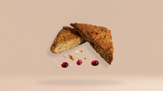 Ciastko owsiane z żurawiną