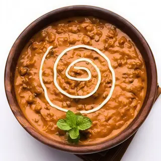 Dal Makhni + arroz basmati