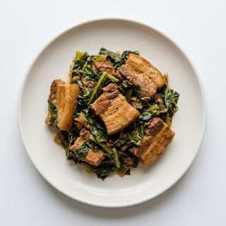 Pork With Greens
