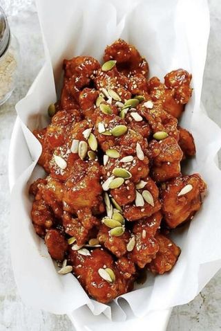 Pileća krilca i riža 350g