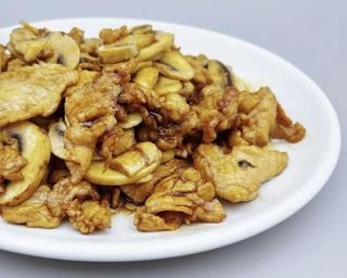 Cerdo Con Champiñón