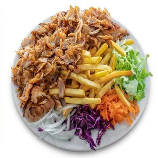 Kebab no Prato