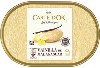 Tarrina de Vainilla Madagascar 1 Litro CarteD'Or