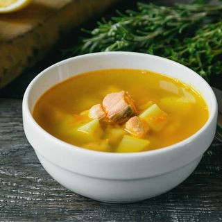 Уха из семги