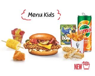 Menu Kids + Menu Kentucky