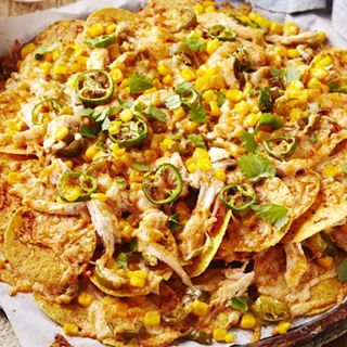 Nachos Con Pollo Braseado