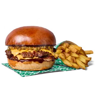 DOUBLE SMASH BBQ ZESTAW