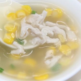 Sweet Corn With Chicken Soup