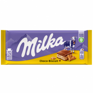 Milka Tab  Choco biscuits 100 grs