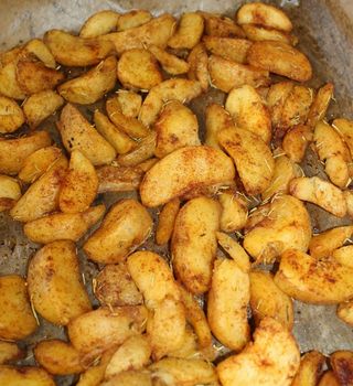 Opiekane ziemniaki duże