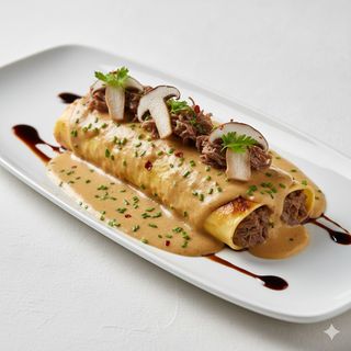 Canelón XL De Carrillera Y Boletus (1 un.)