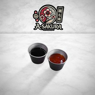 Salsa de soja y salsa kimchi