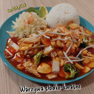 Warzywa w sosie słodko-kwaśnym