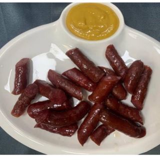 Ковбаски мисливські з гірчицею (200г)