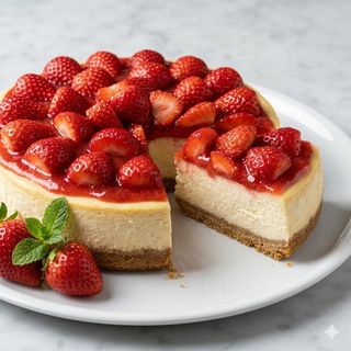 Cheescake fragole 6 persone